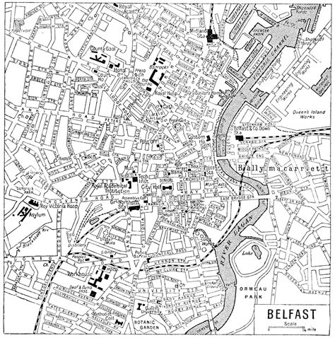 old maps of belfast streets.